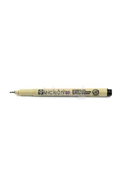 Bruynzeel - Sakura Sakura Pigma 08 Pen Drawing Pen Black