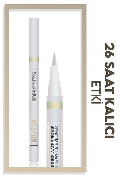 MUJGAN White Pencil Eyeliner