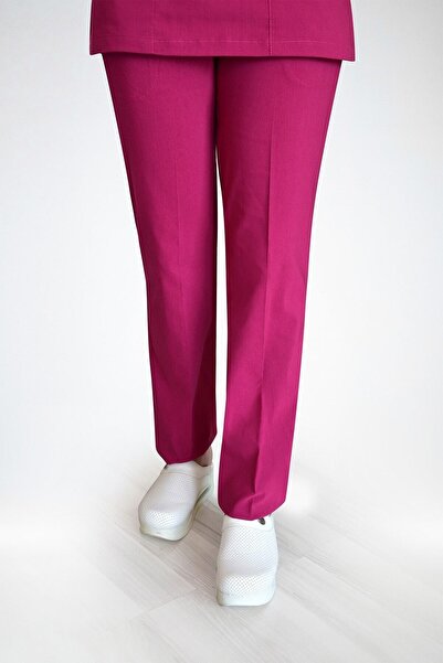 Nur Medikal Giyim Pink Licra pantalone