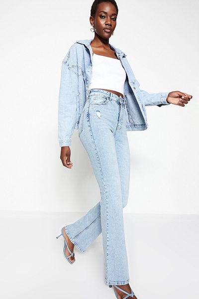 Trendyol Collection Jeans - Blau - Wide Leg