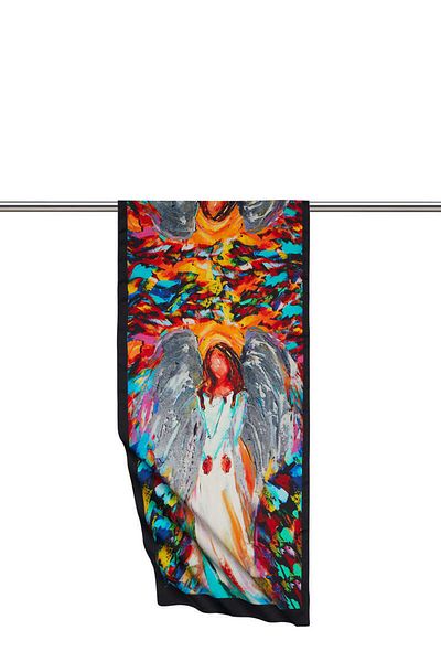 Bursa İpek White Angel Silky Scarf