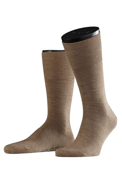 FALKE Herren Socken – Flughafen, Kurzstrumpf, Unifarben Freizeit- und Business-Socken