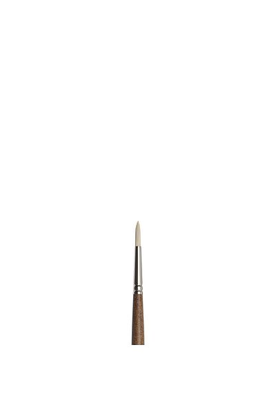 Winsor Newton Winsor & Newton Artists' Synthetic Hard Bristle Long Handle Round Brush No:3