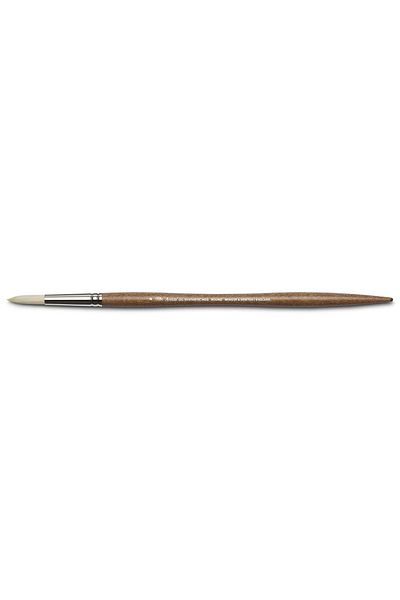 Winsor Newton Winsor & Newton Artists' Synthetic Hard Bristle Long Handle Round Brush No:8