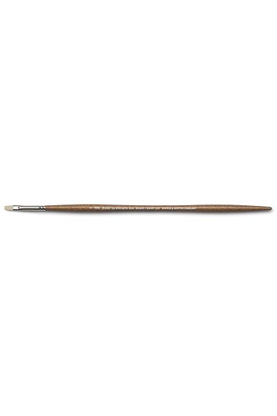 Winsor Newton Winsor & Newton Artists' Synthetic Hard Bristle Long Handle Κοντή επίπεδη βούρτσα Νο:2