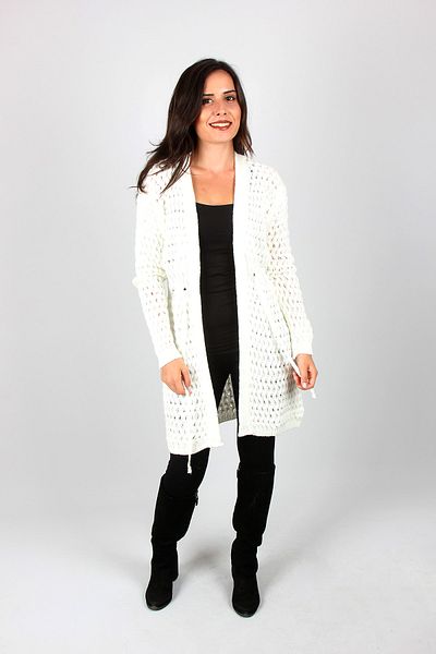 Sheilar Zigzag Patterned Cardigan