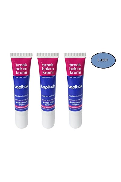 Lapitak Tırnak Bakım Kremi 15 Ml 3'lü