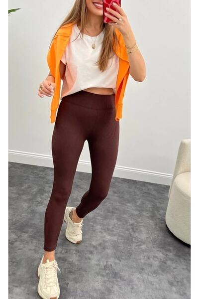 manolyabutik Κολάν με ραβδώσεις μεγάλου μεγέθους