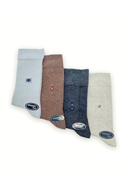 footmania 4” Pair Men's Seasonal Seamless Toe Socks Set