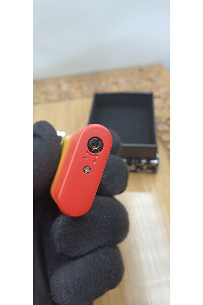 Heartfelt Gifts Yandan Çarklı Renkli Şık Tasarımlı Gazlı Özel Kutulu Kaliteli Çakmak