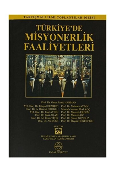 Ensar Neşriyat Türkiye’de Misyonerlik Faaliyetleri