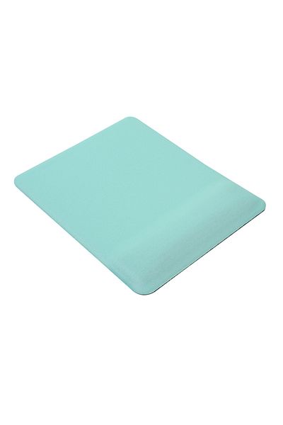 newdaki لوحة ماوس بصرية مريحة للكمبيوتر المحمول مستطيلة باللون الأخضر مع دعم المعصم مقاس 19x23