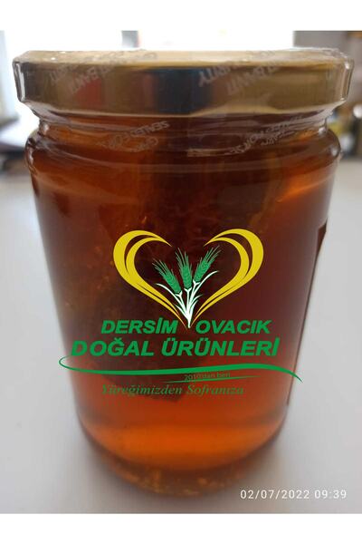 DERSİM OVACIK DOĞAL ÜRÜNLERİ Peteklı Süzme Çiçek Ballı