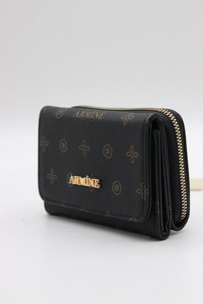 Armine Τσάντα C 11 Μαύρη στάμπα