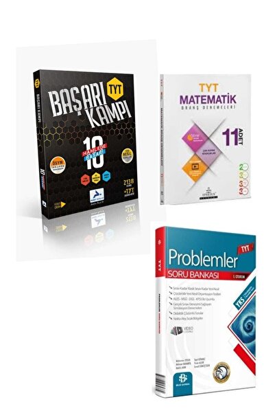 paraf yayınları Tyt Başarı Kampı 10 Hamlede Başarı & Bilgisarmal Tyt Probleml...