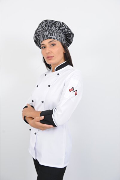 Lobby Uniform Mantar Model Bayan Aşçı Ceket