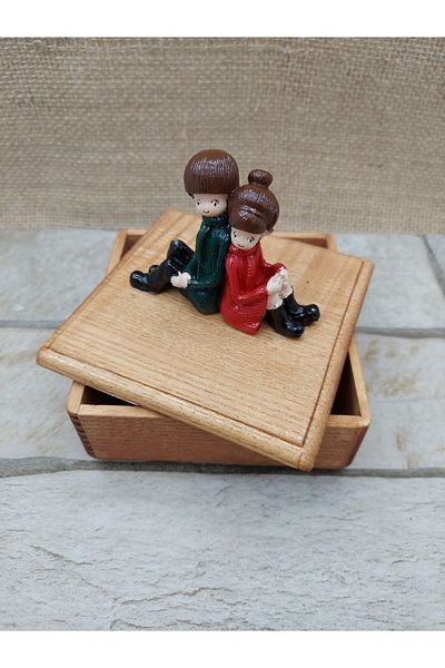 OBİDEV Lovers Wooden Box