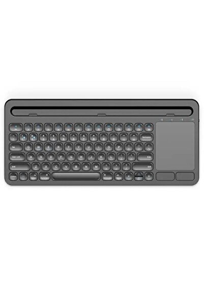 Protonust Ergonomik Ultra Ince Taşınabilir Bluetooth Kablosuz Klavye Touch Pad