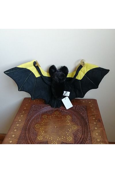 Target Soft Padding Plush Combination - Black Yellow, Wide Wing, Bat Suction Cup Toy Made in Korea