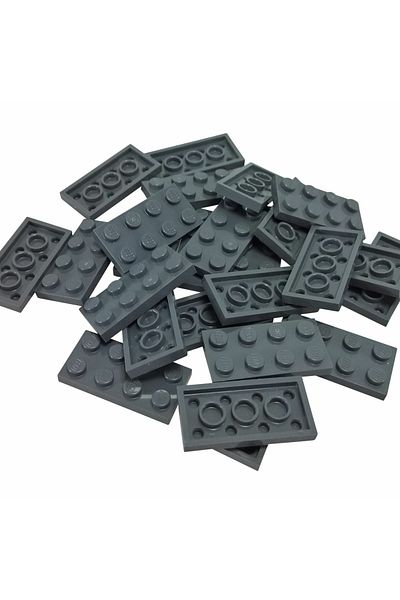 LEGO Original Moc Custom Accessory Creator Plate 2 X 4 Flat Brick Dark Gray 4 Pieces Will Be Sent