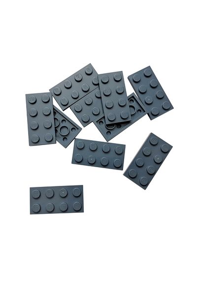 LEGO Original Moc Custom Accessory Creator Plate 2 X 4 Flat Brick Sand Blue 4 Pieces to Ship