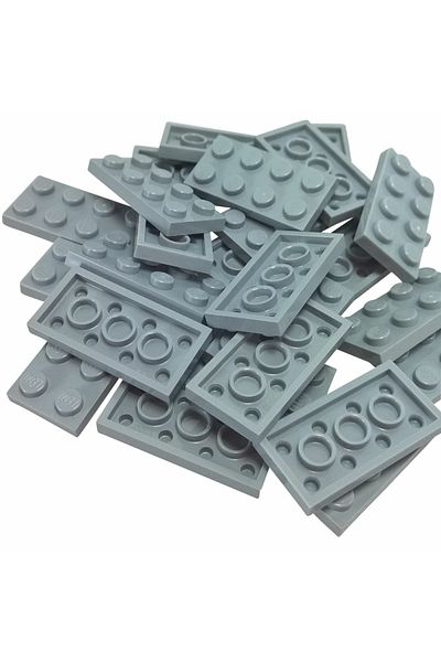 LEGO Original Moc Custom Accessory Creator Plate 2 X 4 Flat Brick Light Gray 6 Pieces Will Be Sent