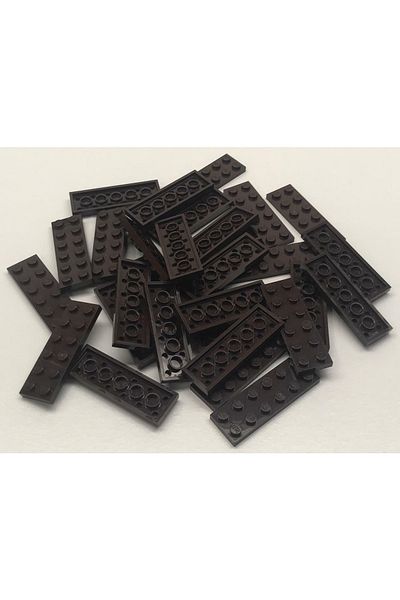 LEGO Original Moc Custom Accessory Creator Plate 2 X 6 Flat Bricks Dark Brown 5 Pieces Will Be Sent