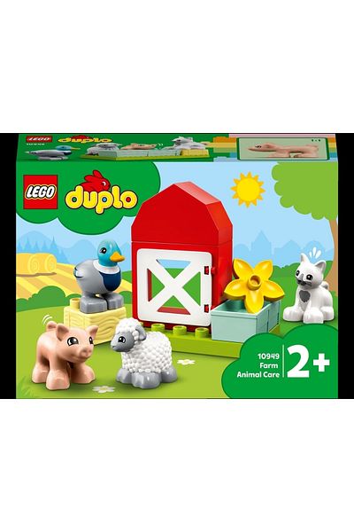 LEGO Octopus - ®   Duplo ®   Farm Animal Care Farm Play Set and 4 Animal Figures 10949 (11 Pieces)