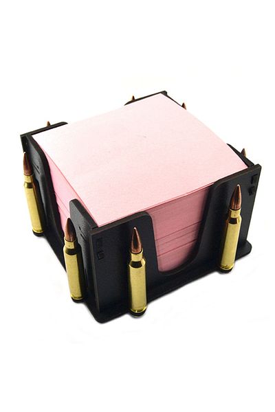 anahtarlıksepeti Cube Memo Pad - 556 Model with Bullets