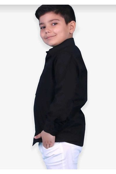 KURAFF Cămașă clasică Dakron pentru băieți 23 April Show Outfit
