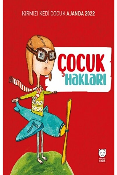 Halk Kitabevi 2022 Kırmızı Kedi Çocuk Ajanda - Çocuk Hakları - Kırmızı Kedi Y...