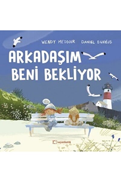 Hep Kitap Arkadaşım Beni Bekliyor - Uçanbalık Yayıncılık - Wendy Meddour Kitabı