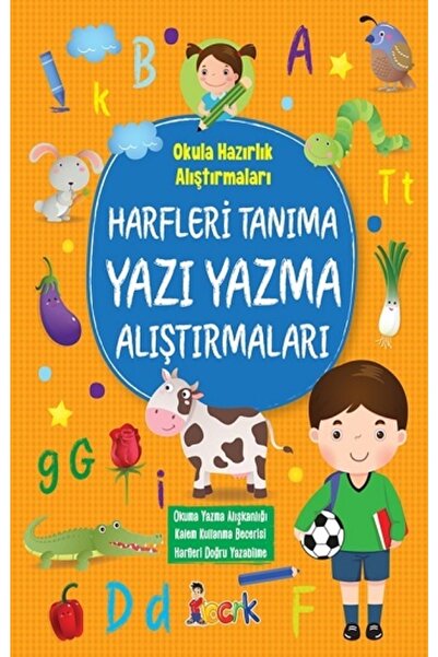 Martı Yayınları Harfleri Tanıma Yazı Yazma Alıştırmaları