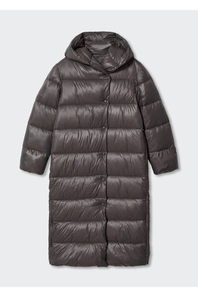 MANGO Woman Kruvaze Kapitone Anorak