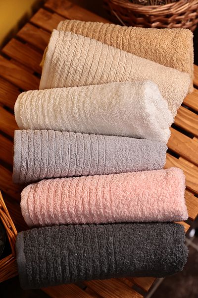 SHAL HOME Set of 6 50*90cm Hand\Face Towels -crn-