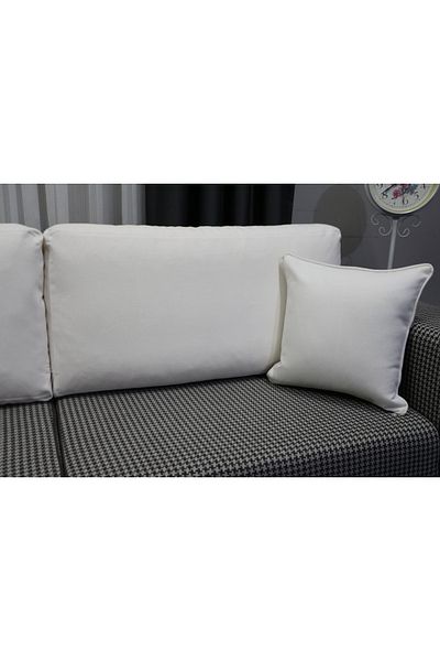 AYPETEKS Cutie de lenjerie albă Model de canapea Pernă pentru spătar-l Pernă pentru scaun-canapea/divan Husă de pernă