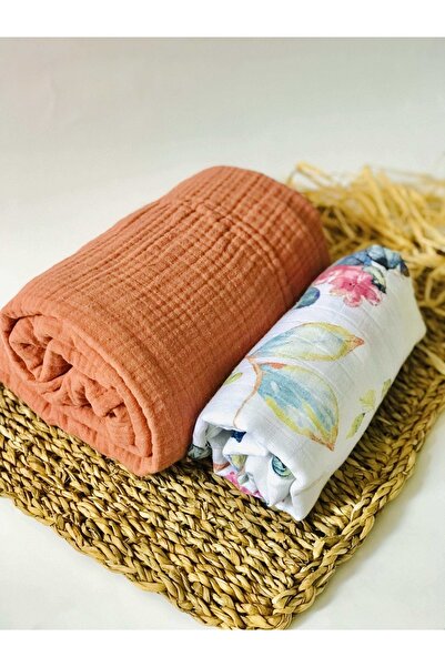 JUNİPERUS 4 Katlı Ve 2 Katlı Çok Amaçlı Müslin Bezi Örtü Battaniye