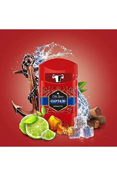 Old Spice Erkek Captain Büyük Boy Stick 85 Ml X 3 Adet