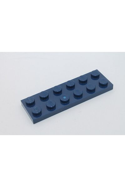 LEGO Original Moc Custom Accessory Creator Plate 2 X 6 Flat Brick Navy Blue 4 Pieces to Ship