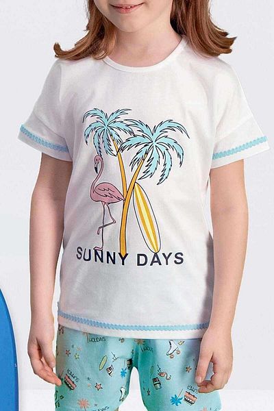 Arnetta Σετ σορτς για κορίτσια Sunny Days Cream