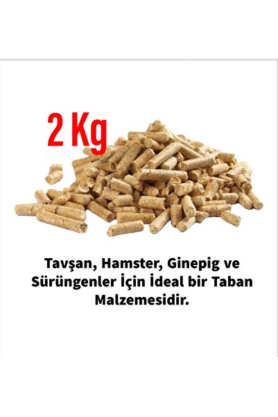 hebmeyy %100 Organik Çam Pelet Kemirgen Altlığı Talaş Çam Peleti 5 Lt = (TAHM...