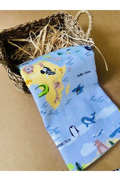 JUNİPERUS World Multi-Purpose Muslin Blanket