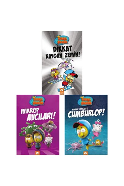 Eksik Parça Çocuk Kral Şakir 12 & Mikrop Avcıları 1&2 (3kitap)
