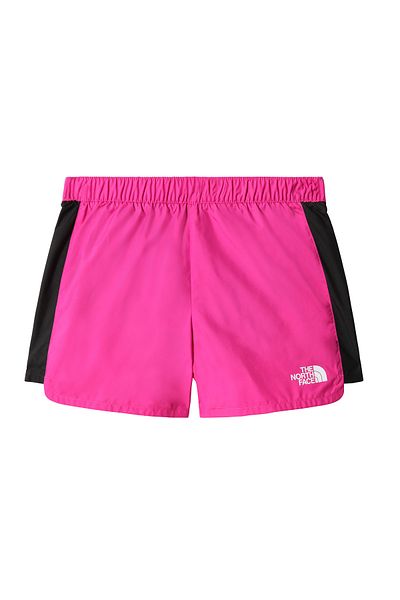 THE NORTH FACE Dívčí růžové šortky - g Never Stop Run Short Nf0A5J3Ya3M1