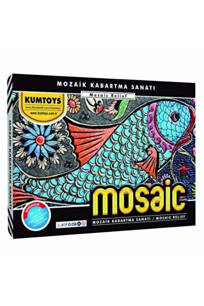 Genel Markalar Jel Mozaik Kabartma Sanatı 30x40cm Moziyik Mosaic Kabartma