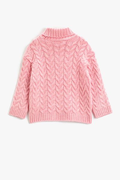 Koton Rosa Pullover für Mädchen 3WKG90028HT