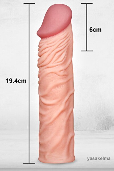 Erolife Anında 5 cm Penis Kalınlaştırıcı Ve Uzatıcı Penis Kılıf