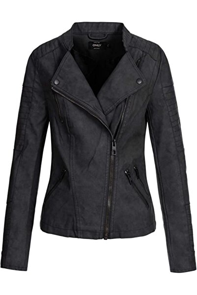ONLY Дамско байкерско яке Onlava от изкуствена кожа Otw Noos - 15102997