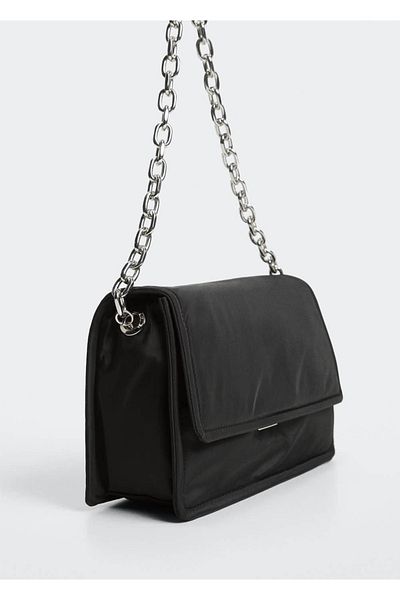 MANGO Woman Short Chain Handle Bag