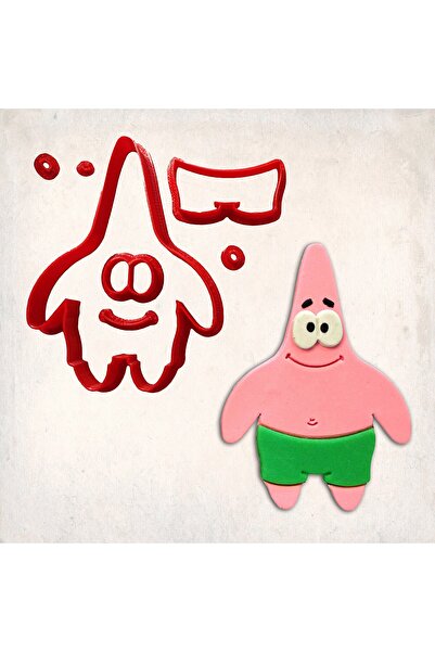 Butedo مجموعة قوالب البسكويت بتفاصيل سبونج بوب باتريك مكونة من 7 قطع